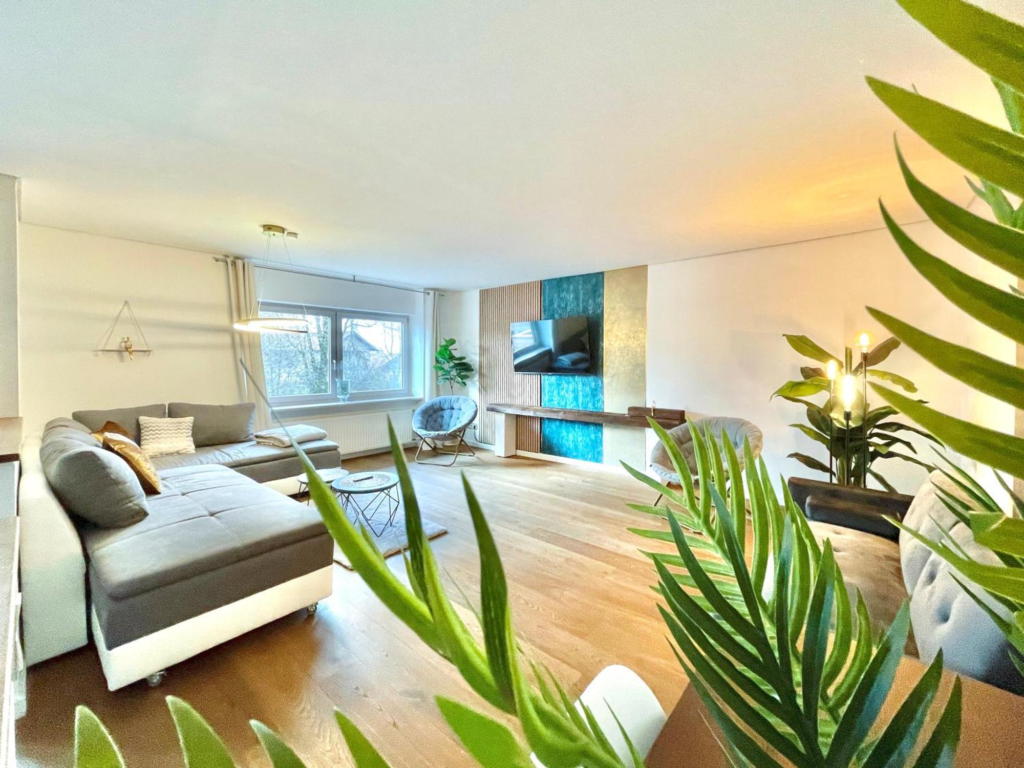 로젠하임 130M2 Loft - Balkon, Smart Tv, Badewanne, Kaffee 아파트 외부 사진